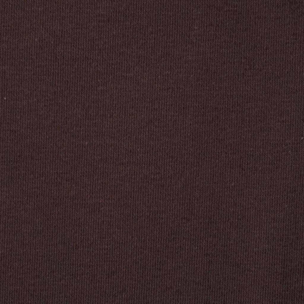 Heavy Sweat Stoff 70% CO uni dunkelbraun